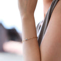 Jewelry Initials | Diamond Bracelet | 14K Gold - bracelet Zengoda Shop online from Artisan Brands