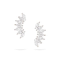Jewelry Marquise Studs | Diamond Earrings | 14K Gold - White / Pair: 0.36 Cts. | Cut - earring Zengoda Shop