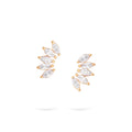 Jewelry Marquise Studs | Diamond Earrings | 14K Gold - Yellow / Pair: 0.22 Cts. | Cut - earrings Zengoda Shop