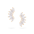 Jewelry Marquise Studs | Diamond Earrings | 14K Gold - Yellow / Pair: 0.36 Cts. | Cut - earring Zengoda Shop