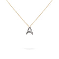 Gilda Jewelry Mini | Diamond Pendant | 0.03 Cts. | 14K Gold - Rose / 40 - 42 Cm / A: 0.06 - necklace Zengoda Shop