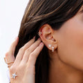 Gilda Jewelry Mini Star | Diamond Earrings | 14K Gold - earring Zengoda Shop online from Artisan Brands