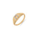 Jewelry Minnies | Diamond Ring | 0.04 Cts. | 14K Gold - Yellow / 6 / Diamonds - ring Zengoda Shop online from
