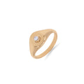 Jewelry Minnies | Diamond Ring | 0.08 Cts. | 14K Gold - Yellow / 6 / Diamonds - ring Zengoda Shop online from