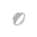 Jewelry Minnies | Diamond Ring | 0.09 Cts. | 14K Gold - White / 6 / Diamonds - ring Zengoda Shop online from