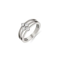 Jewelry Minnies | Diamond Ring | 0.09 Cts. | 14K Gold - White / 6 / Diamonds - ring Zengoda Shop online from