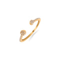 Jewelry Minnies | Diamond Ring | 0.09 Cts. | 14K Gold - Yellow / 6 / Diamonds - ring Zengoda Shop online from