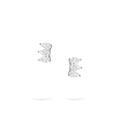 Jewelry Pear Studs | Diamond Earrings | 14K Gold - White / Pair: 0.22 Cts. | Cut - earring Zengoda Shop online
