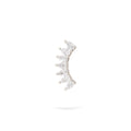 Jewelry Pear Studs | Diamond Earrings | 14K Gold - White / Single: 0.20 Cts. | Cut - earring Zengoda Shop online