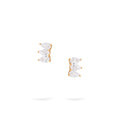 Jewelry Pear Studs | Diamond Earrings | 14K Gold - Yellow / Pair: 0.22 Cts. | Cut - earring Zengoda Shop online