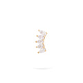 Jewelry Pear Studs | Diamond Earrings | 14K Gold - Yellow / Single: 0.15 Cts. | Cut - earring Zengoda Shop online