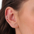 Jewelry Pear Studs | Diamond Earrings | 14K Gold - earring Zengoda Shop online from Artisan Brands
