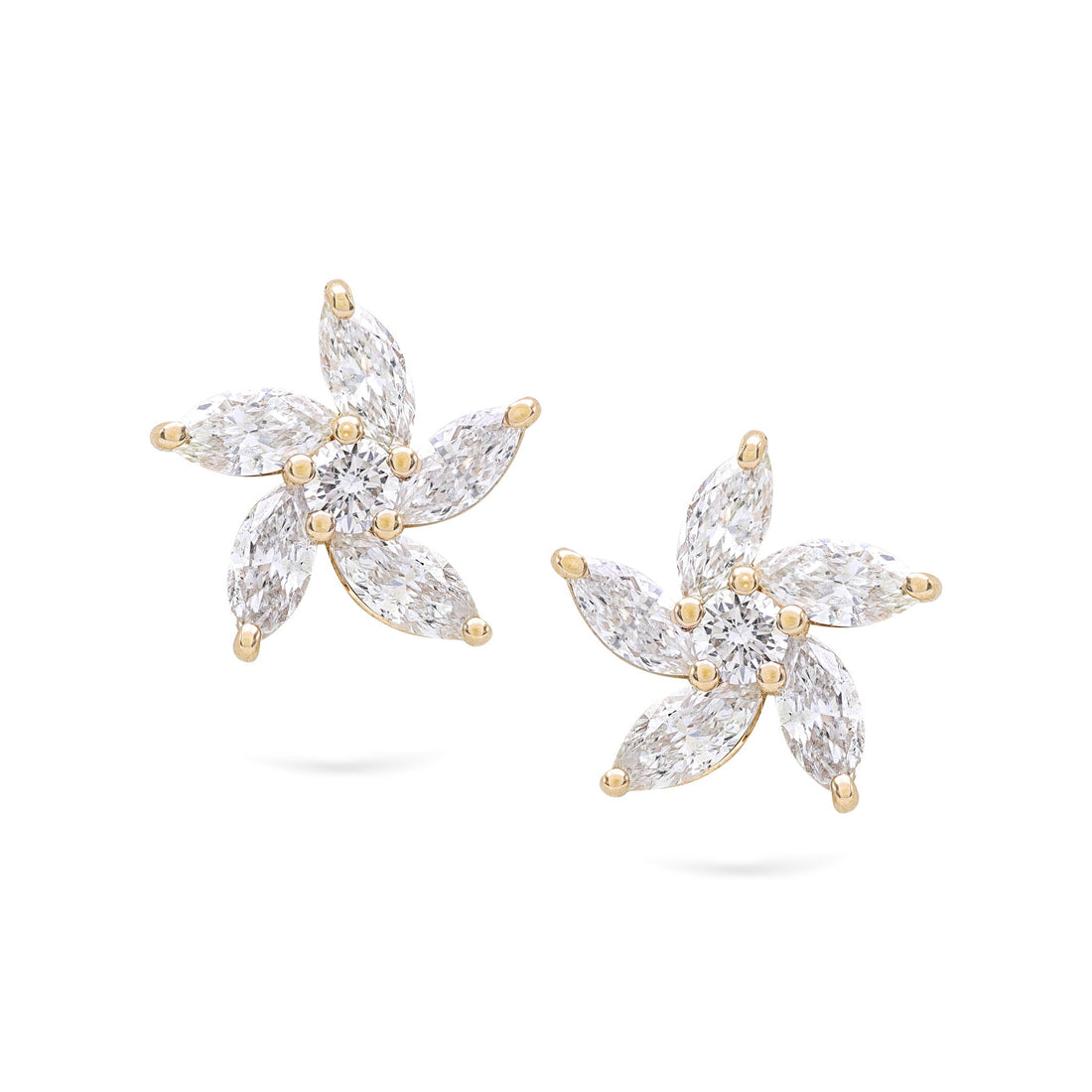 Jewelry Rose | Diamond Earrings | 0.78 Cts. | 18K Gold - Pair / Diamonds - earring Zengoda Shop online from
