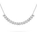 Jewelry Serenity | Diamond Necklace | 0.41 Cts. | 14K Gold - White / 43 Cm / necklace Zengoda Shop online from