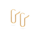 Jewelry Solid Hoops | Large Gold Earrings | 14K - Diamond earring Zengoda Shop online from Artisan Brands