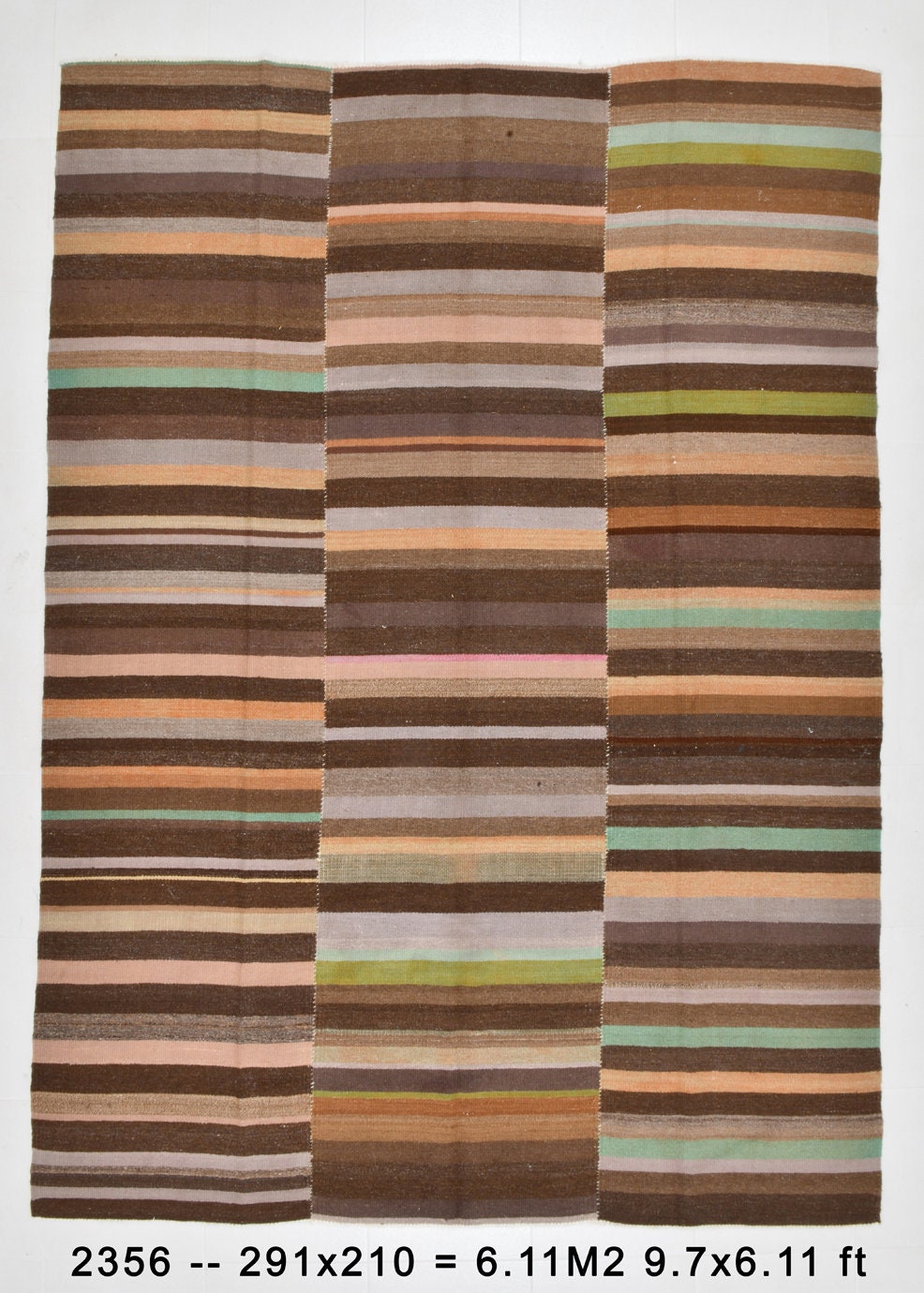 Modern Kilim Manzandaran 6’11’’ x 9’7’’ ft