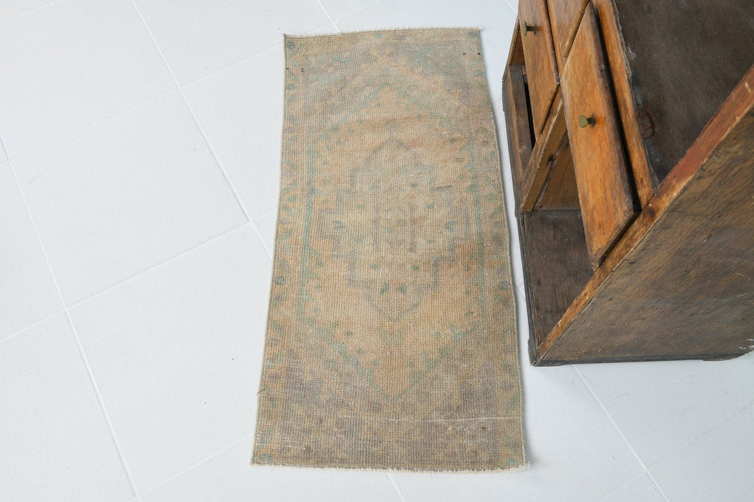 1’ x 3’ Turkish Vintage Doormat - 19281 - Rug Zengoda Shop online from Artisan Brands