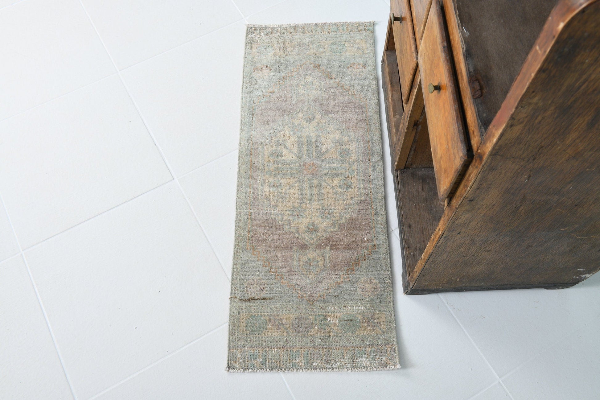 1’ x 3’ Turkish Vintage Doormat - 19283 - Rug Zengoda Shop online from Artisan Brands
