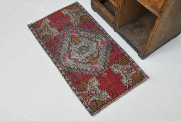 1’ x 3’ Turkish Vintage Doormat - 19658 - Rug Zengoda Shop online from Artisan Brands