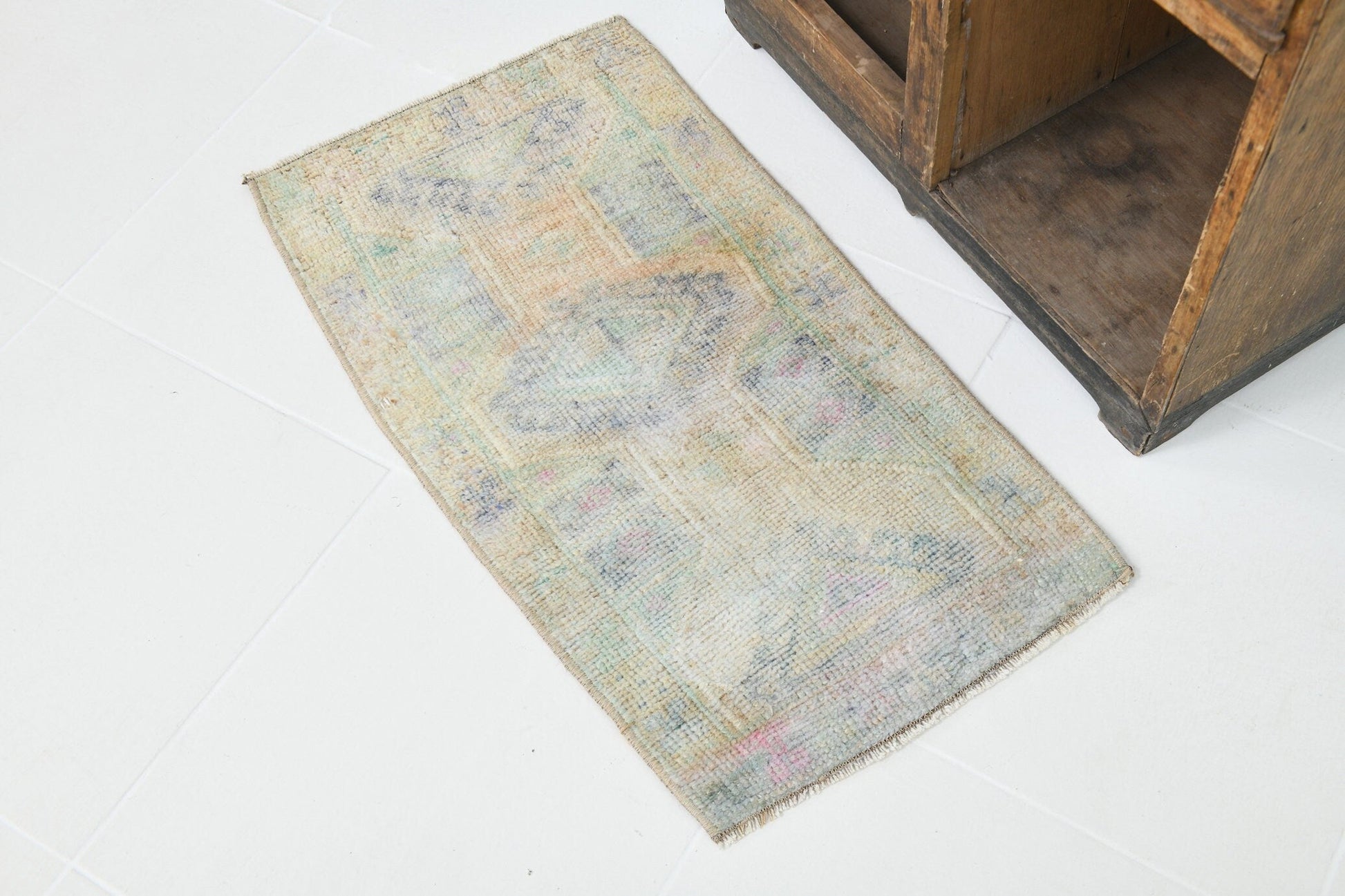 1’ x 3’ Turkish Vintage Doormat - 19668 - Rug Zengoda Shop online from Artisan Brands