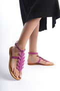 T-Strap Sandal for Women Pink