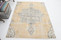 Turkish Vintage Rug 4’6’’ x 5’11’’ ft