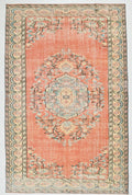 Turkish Vintage Rug  5'11