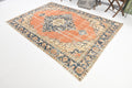 Turkish Vintage Rug 6’3’’ x 9’0’’ ft