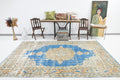 Turkish Vintage Rug 6’9’’ x 9’12’’ ft