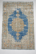 Turkish Vintage Rug 6’9’’ x 9’12’’ ft