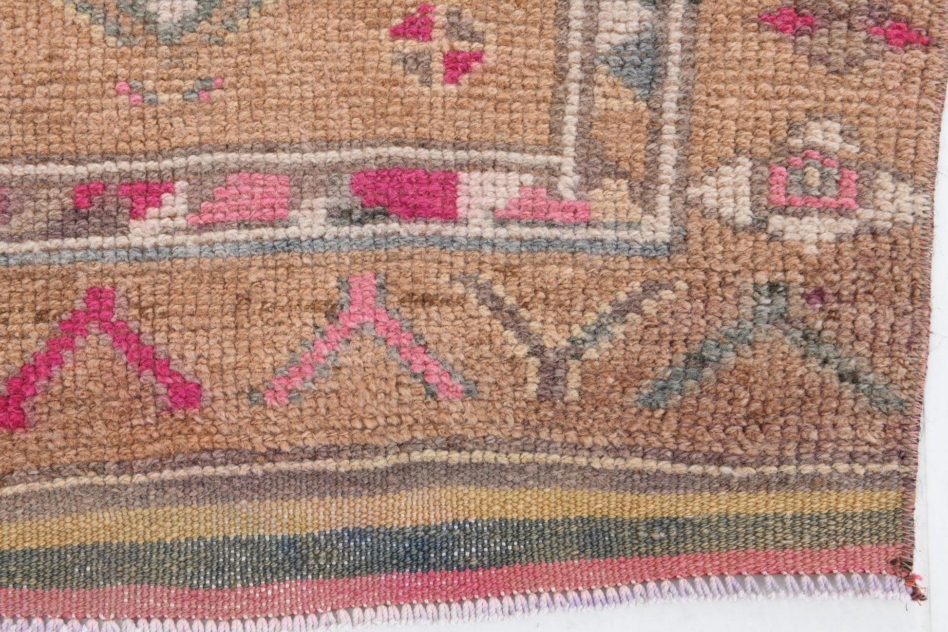 Vintage Herki Runner Rug 2'9" x 11'10" ft