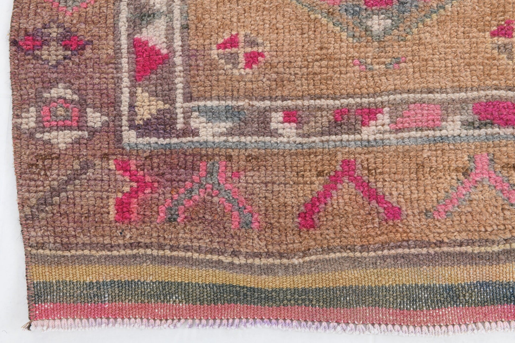 Vintage Herki Runner Rug 2'9" x 11'10" ft