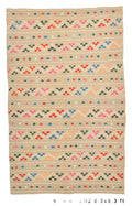 Vintage Kilim Anatolian 5'3