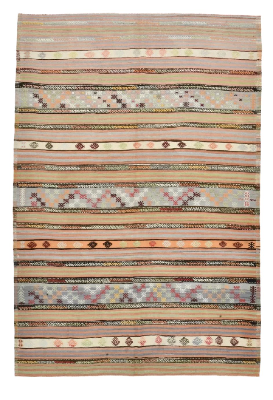 Vintage Kilim Anatolian 5'9" x 8'5" ft