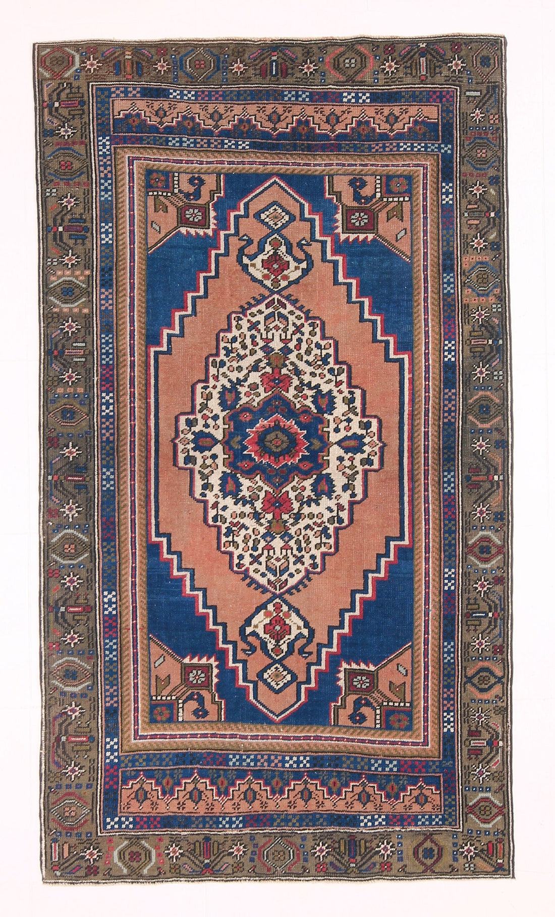 Vintage Rug Oushak 3’7’’ x 6’4’’ ft