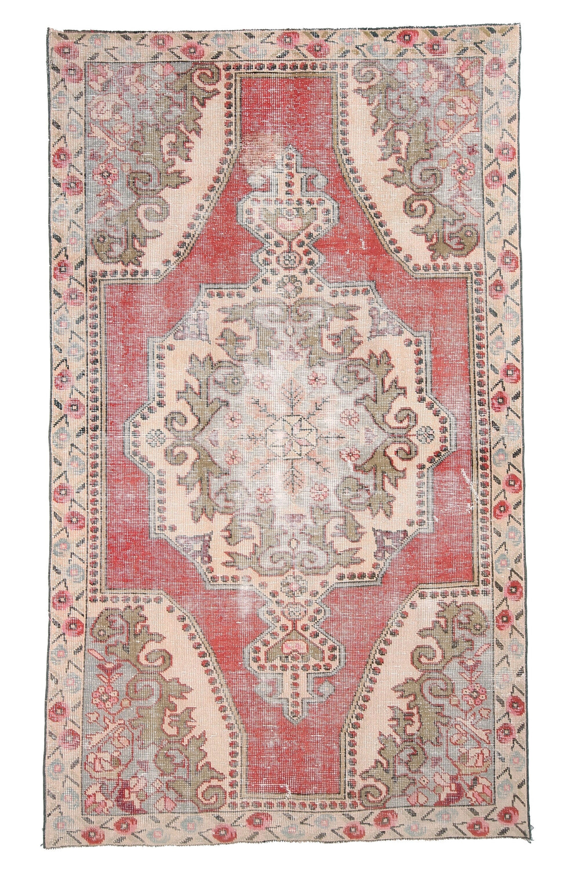 Vintage Rug Oushak 4’4’’ x 7’5’’ ft